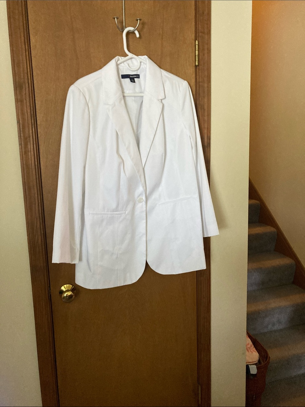 Classic White Blazer - Women's Tailored Jacket